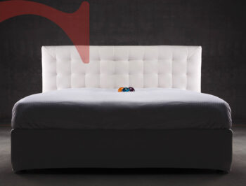 Letto Matrimoniale Chocolate - immagine 8