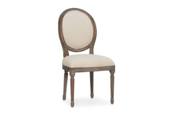 Sedia da pranzo in lino (coppia)