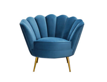 Poltrona in velluto kendy - immagine 3