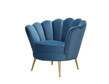 Poltrona in velluto kendy - immagine 10