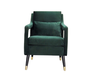 Poltrona in Velluto con braccioli - immagine 3