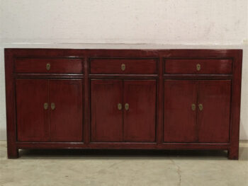 Mobile Tibetano 6 ante 3 cassetti (190x42x90)