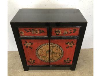 Mobiletto Tibetano 2 ante 2 cassetti (85x40x90) - immagine 3