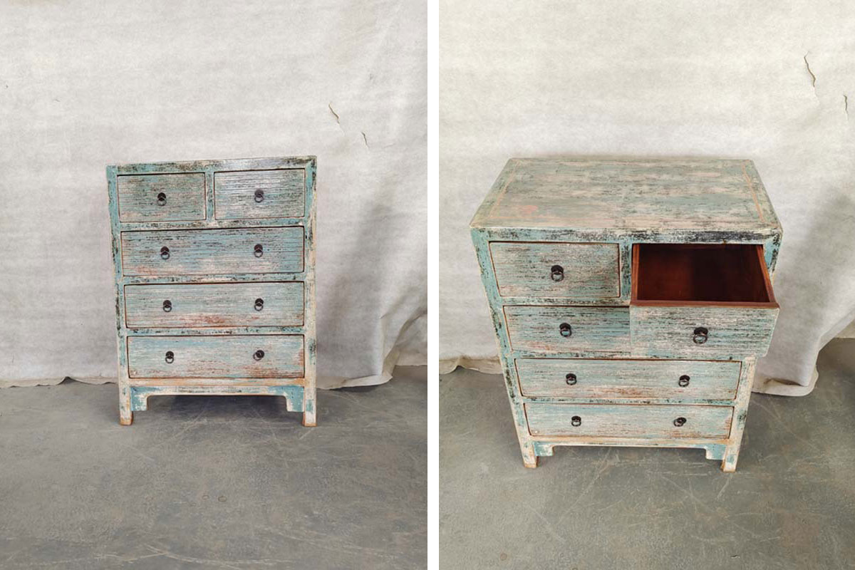 M-58-TIBET-2022 Cassettiera Tibet (70x40x83) - immagine 1