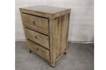 Comodino Tibetano 3 cassetti (65x42x85) - immagine 3