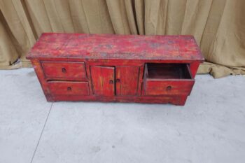 Consolle Tibet 4 cassetti 2 ante (132x36x53) - immagine 3