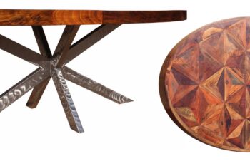 Tavolo da Pranzo Ovale legno massello (AK-BUDT-250VC) - immagine 4