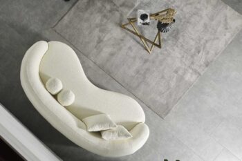 Tokyo divano 3 posti in tessuto bouclè - immagine 3