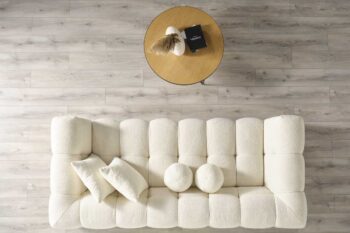 Rio divano 3 posti in tessuto bouclè - immagine 6