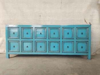 Cassettiera Tibet Azzurra (223x45x90)