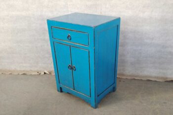 Comodino Tibetano Azzurro (40x30x60) - immagine 3