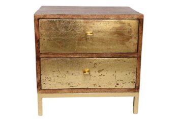 Comodino in legno serie Fatima