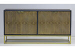 Credenza nero/oro serie Gatsby