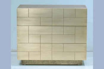 Cassettiera Metallo Oro serie Gatsby - immagine 3