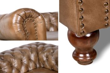 Divano Chesterfield 2 posti - immagine 5