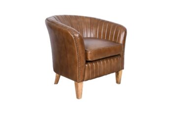 Poltroncina in pelle - immagine 3