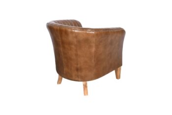 Poltroncina in pelle - immagine 4