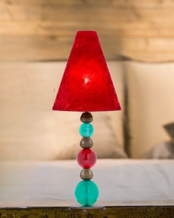 Lampada da Tavolo Marion velluto (MM) - immagine 2