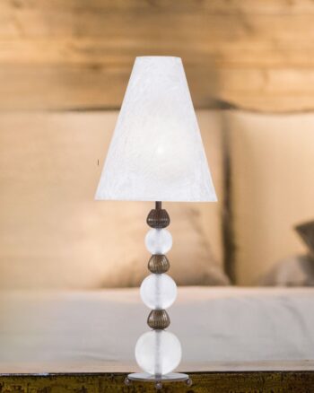 Lampada da Tavolo Marion velluto (MM) - immagine 2