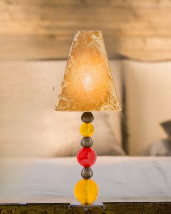 Lampada da Tavolo Marion velluto (MM) - immagine 2