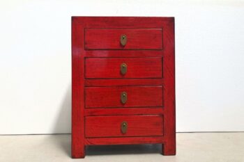 Comodino Tibetano 4 cassetti (50x30x68)