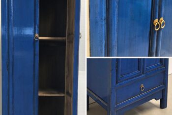 Armadio Tibetano 2 ante con cassetto (64x45x180) - immagine 2