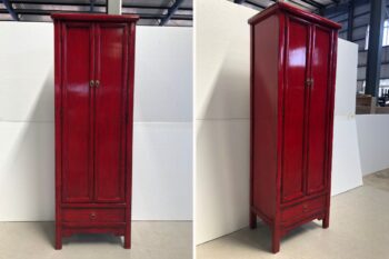 Armadio Tibetano 2 ante con cassetto (64x45x180) - immagine 2