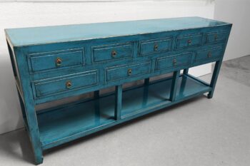 Consolle Tibet 9 cassetti (190x44x83) - immagine 2