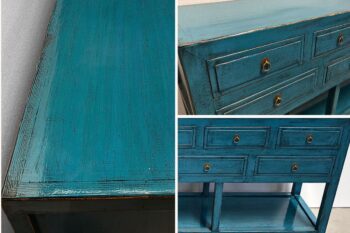 Consolle Tibet 9 cassetti (190x44x83) - immagine 3