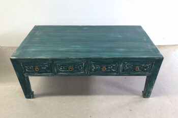 Tavolino da caffè Tibetano 8 cassetti (130x70x52) - immagine 3