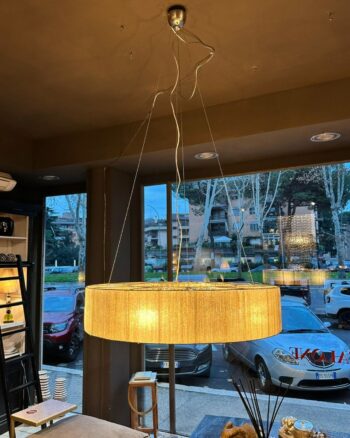 Lampadario a sospensione ring 90 cm - immagine 2