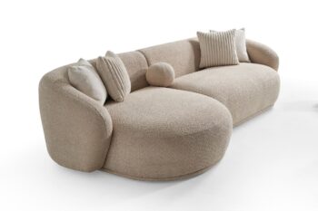 Helsinki divano in tessuto bouclè - immagine 8