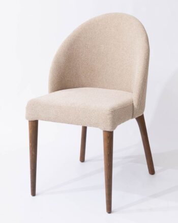 Carisma sedia tessuto bouclè beige