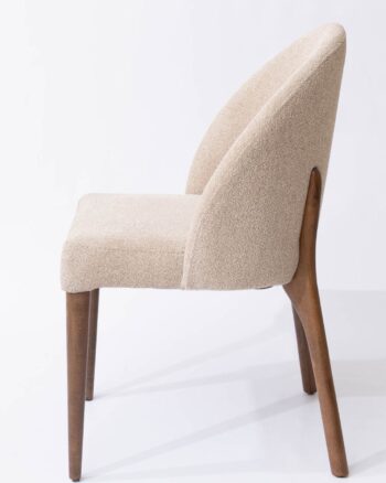 Carisma sedia tessuto bouclè beige - immagine 2