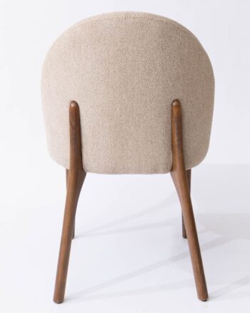 Carisma sedia tessuto bouclè beige - immagine 3