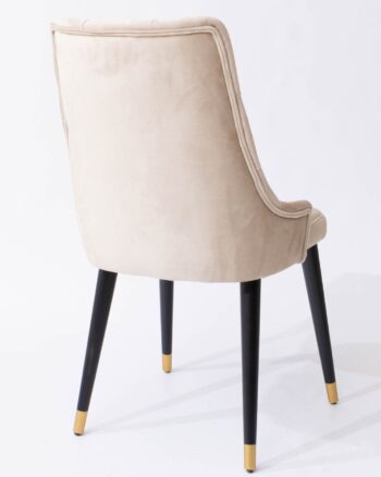 Lizbon sedia in velluto capitonné - immagine 4