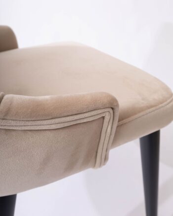 Lizbon sedia in velluto capitonné - immagine 7