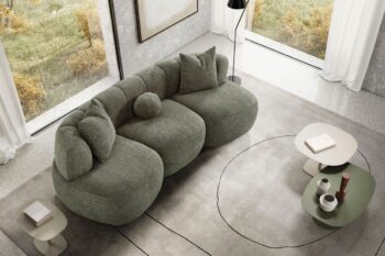 Nairobi divano 3 posti - immagine 3