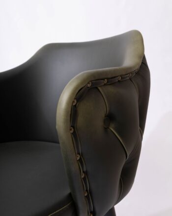 Sahra sedia in ecopelle nera - immagine 6