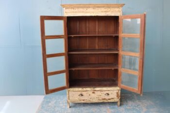 Vetrina indiana 2 ante + cassetto (102x52x195) - immagine 2