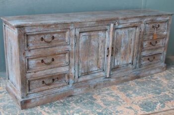 Mobile indiano con cassetti (180x40x70) - immagine 2