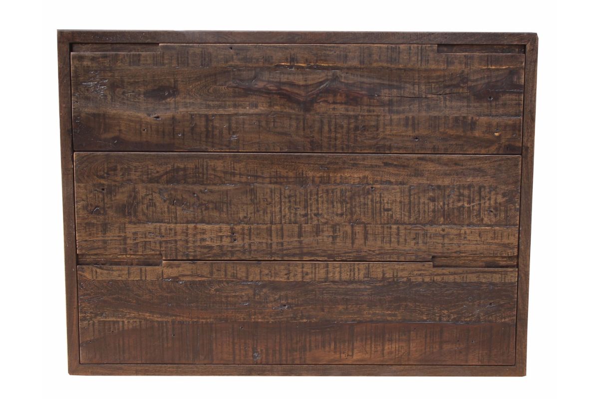 Collezione AKAO 2024 -CHEST OF 3 DRWS SHUTTERING FRONT Cassettiera 3 cassetti 110 cm (AK-HICH-110) - immagine 1