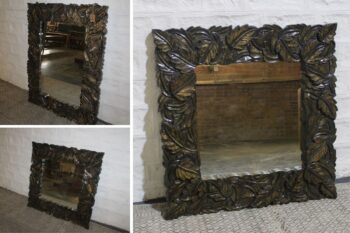 Specchio etnico indiano rettangolare - immagine 2