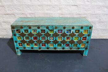 Cassapanca indiana (115x38x53) - immagine 2