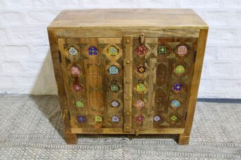 Mobile indiano due ante (90x40x90) - immagine 3