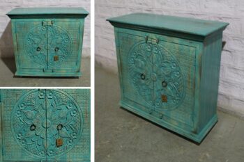 Mobile indiano due ante (100x42x100) - immagine 2