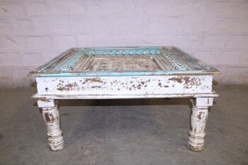 Coffee table indiano (90x90x45) - immagine 3