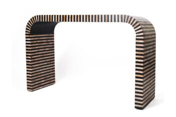 Consolle black Intarsi Collection