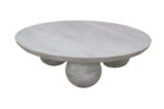 Coffee table indiano rotondo (102x102x25)