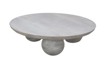 Coffee table indiano rotondo (102x102x25)